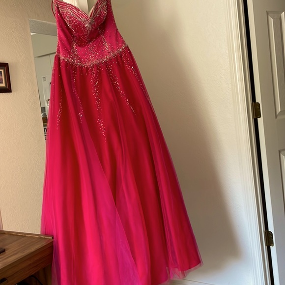 Dresses Hot Pink Princess Dress Poshmark